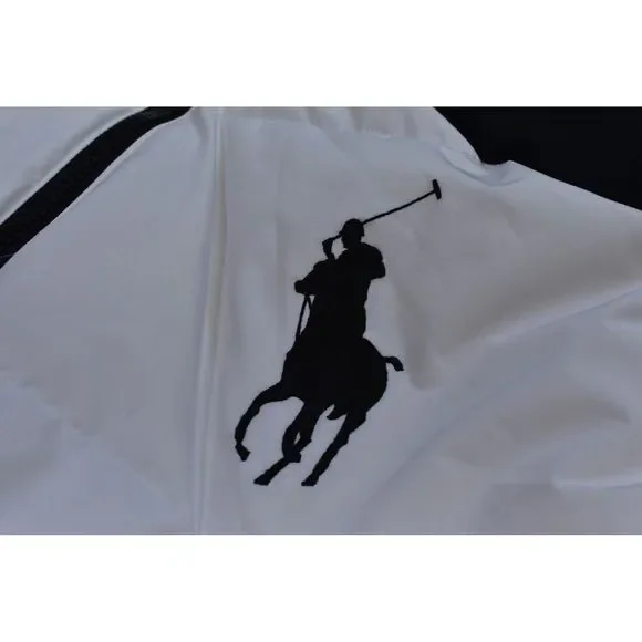 Polo Ralph Lauren Big Pony White Hooded Down Puffer Jacket Big & Tall Mens 4XLT - Picture 10 of 12